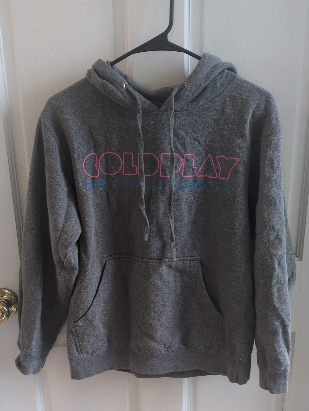 Gray Coldplay Hooded Sweatshirt - Women's Cozy Pullover